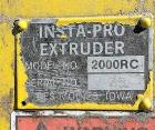 Used Insta-Pro Model 2000 RC Continuous Extruder – 125 HP Motor, High-Capacity Processing