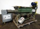 Used Starkey Machinery De-Airing System Consisting Of: (1) Starkey Machinery dual shaft paddle mixtruder, model SFM-66, 304 stainless steel. Non-jacketed trough 48