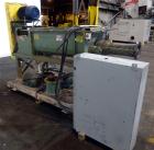 Used Starkey Machinery De-Airing System Consisting Of: (1) Starkey Machinery dual shaft paddle mixtruder, model SFM-66, 304 stainless steel. Non-jacketed trough 48