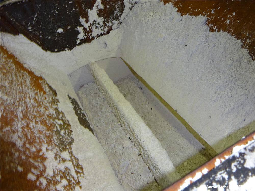 Used Clyde Bergemann Rotary Airlock Feeder, Model 18" XL, Carbon Steel.