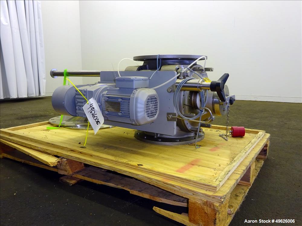 Used DMN Westinghouse Rotary Air Lock With Slide Bars, Model AL-250-2MZC