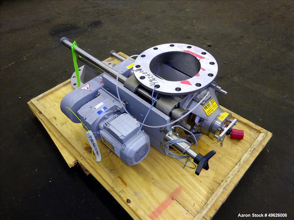 Used DMN Westinghouse Rotary Air Lock With Slide Bars, Model AL-250-2MZC