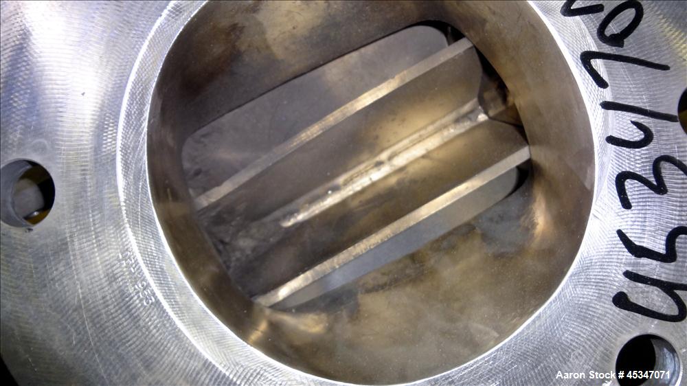 Used DMN Westinghouse Rotary Valve, Model AL150-2D, 316 Stainless Steel.