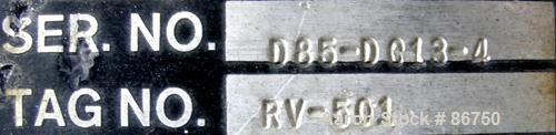 Used Flo-Tronics/Mac Rotary Valve, Model RV-501. 8" x 8" approximate 8 vane closed rotor, 304 stainless steel. Approximate .20 cubic feet per revolution. Driven by a 3/4 HP, 3/60/230/460 Volt, 1725 R...