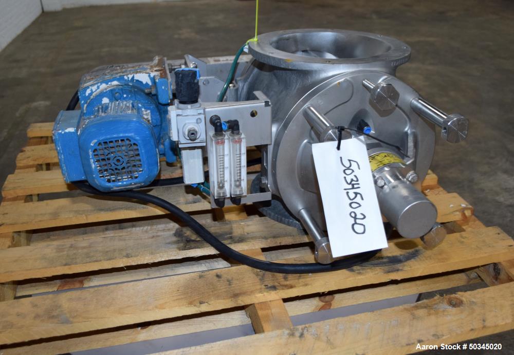 Used GEA Rotary Valve, Model: DT 500 DEM
