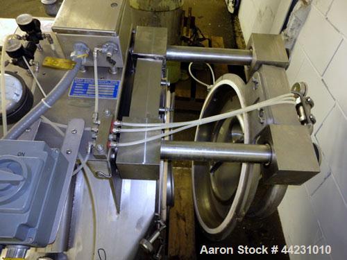 Used Stainless Steel HAF Equipment Moovinator Side Load Powder Receiver, Model