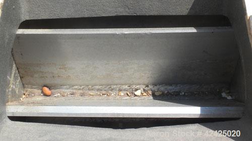 Used Horizon Systems Rotary Airlock, Model F94G0441, 304 Stainless Steel. Approximate 10" x 10" open vaned rotor, approximately 0.27 cubic feet per revolution, based on 100% pocket fill. Driven by a ...