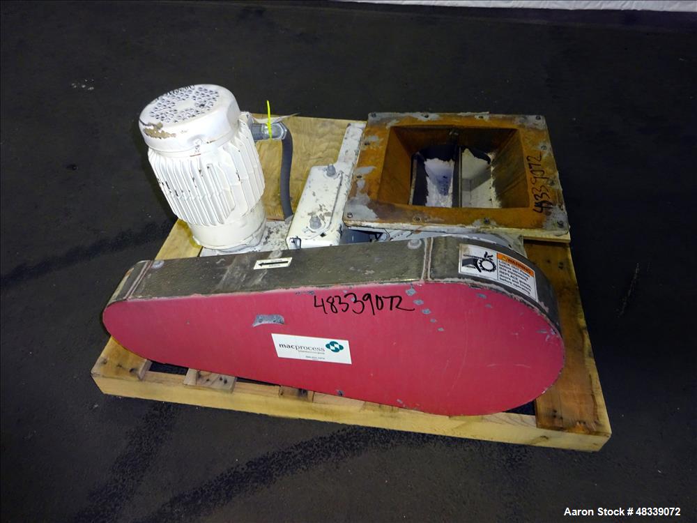 Used Mac Process Rotary Airlock Feeder, Model MD75.