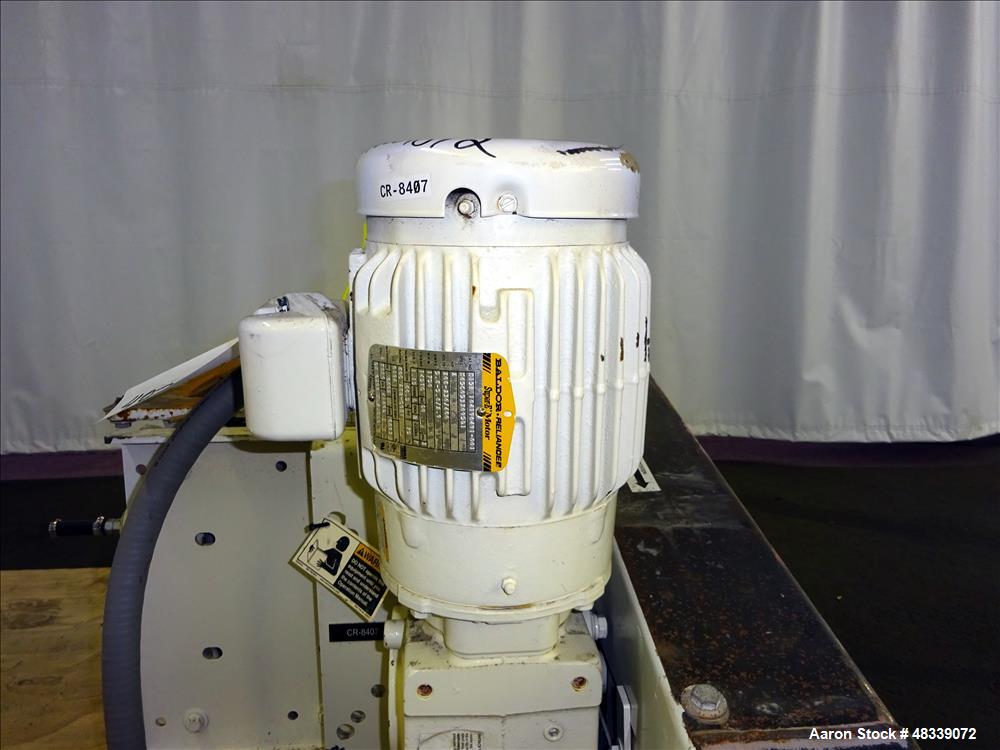 Used Mac Process Rotary Airlock Feeder, Model MD75.