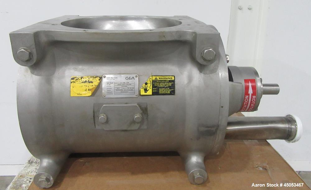 Used GEA Nu-Con CV 1250 Rotary Valve for Bulk Material Handling