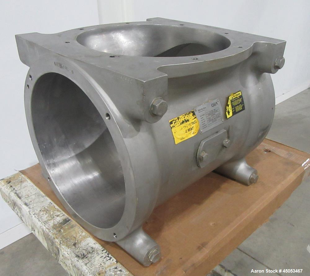 Used GEA Nu-Con CV 1250 Rotary Valve for Bulk Material Handling