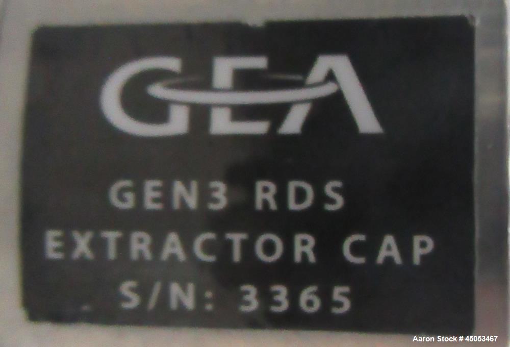 Used GEA Nu-Con CV 1250 Rotary Valve for Bulk Material Handling