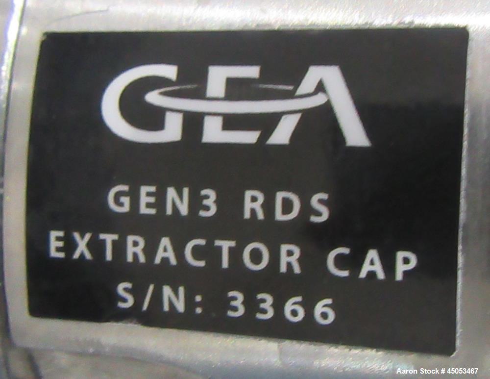 Used GEA Nu-Con CV 1250 Rotary Valve for Bulk Material Handling