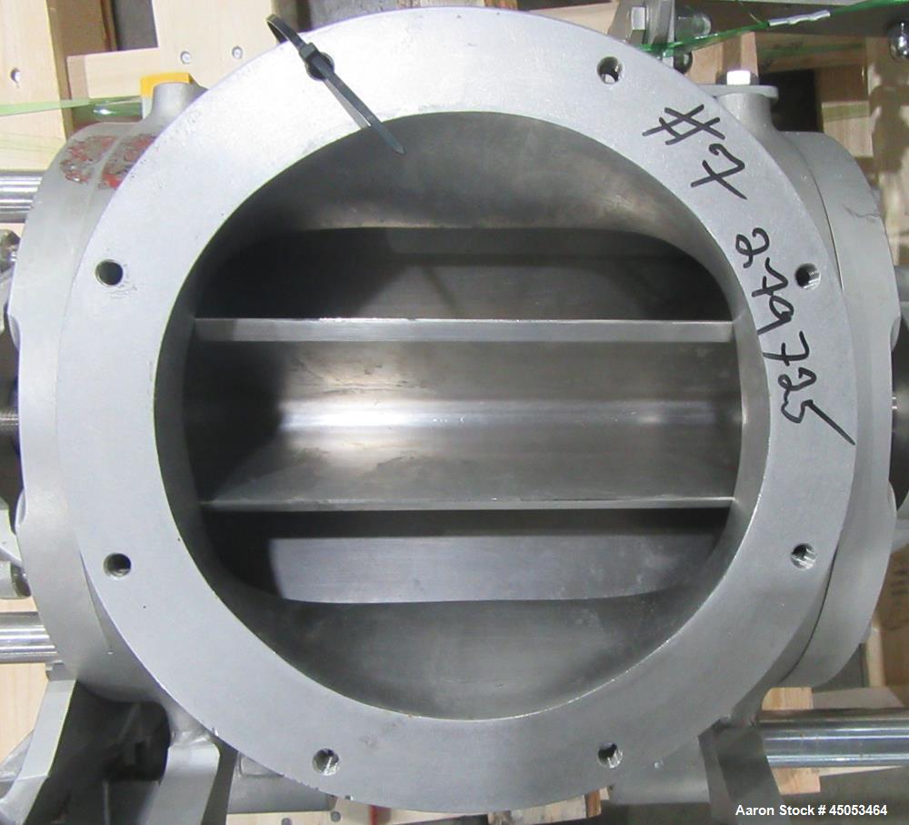 GEA Nu-Con DT500 DEM Stainless Steel Rotary Air Lock Valve – 0.37kW Drive