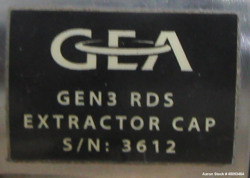 GEA Nu-Con DT500 DEM Stainless Steel Rotary Air Lock Valve – 0.37kW Drive