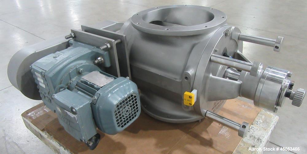 Sanitary Stainless Steel Rotary Airlock Valve GEA Nu-Con DT 500 DEM