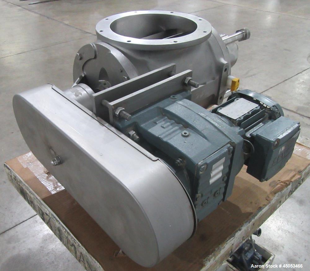 Sanitary Stainless Steel Rotary Airlock Valve GEA Nu-Con DT 500 DEM