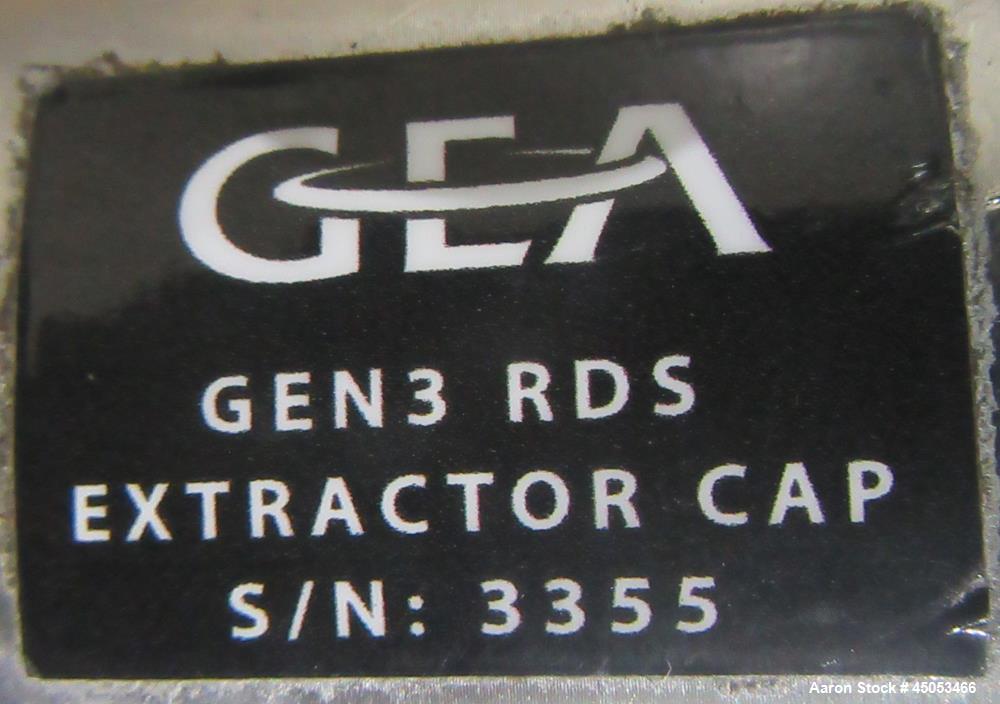 Sanitary Stainless Steel Rotary Airlock Valve GEA Nu-Con DT 500 DEM