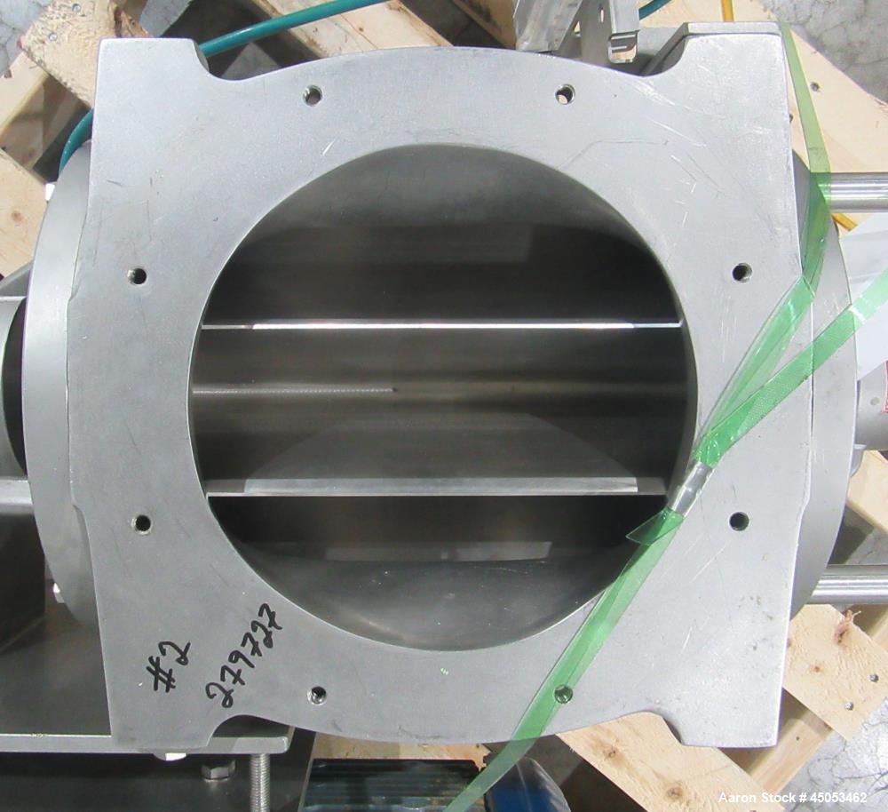 Unused GEA Nu-Con DT 750 DEM Sanitary Rotary Airlock Valve with Gearmotor