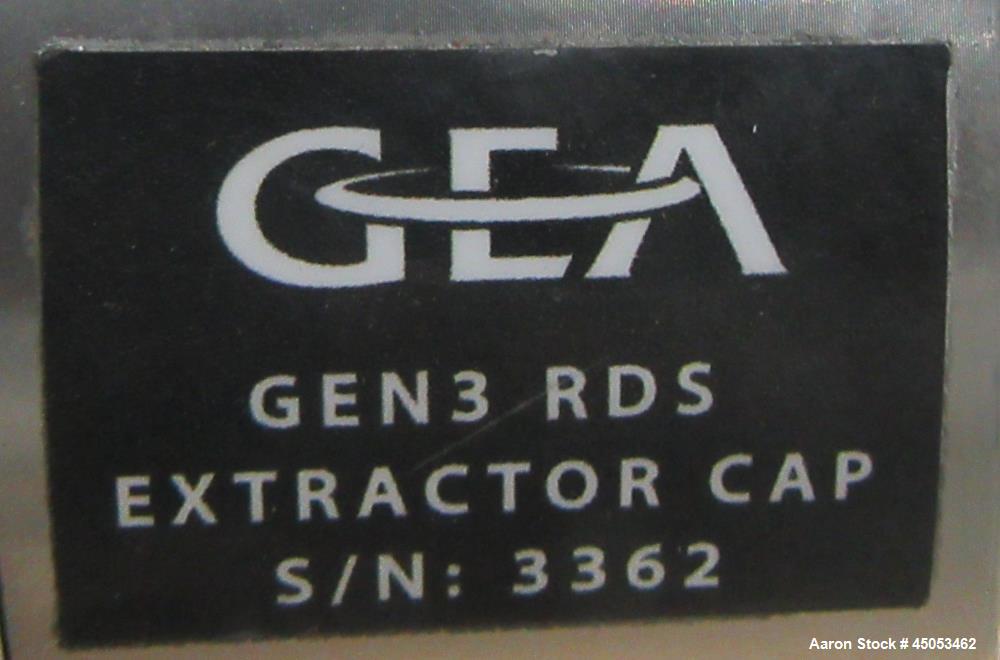 Unused GEA Nu-Con DT 750 DEM Sanitary Rotary Airlock Valve with Gearmotor