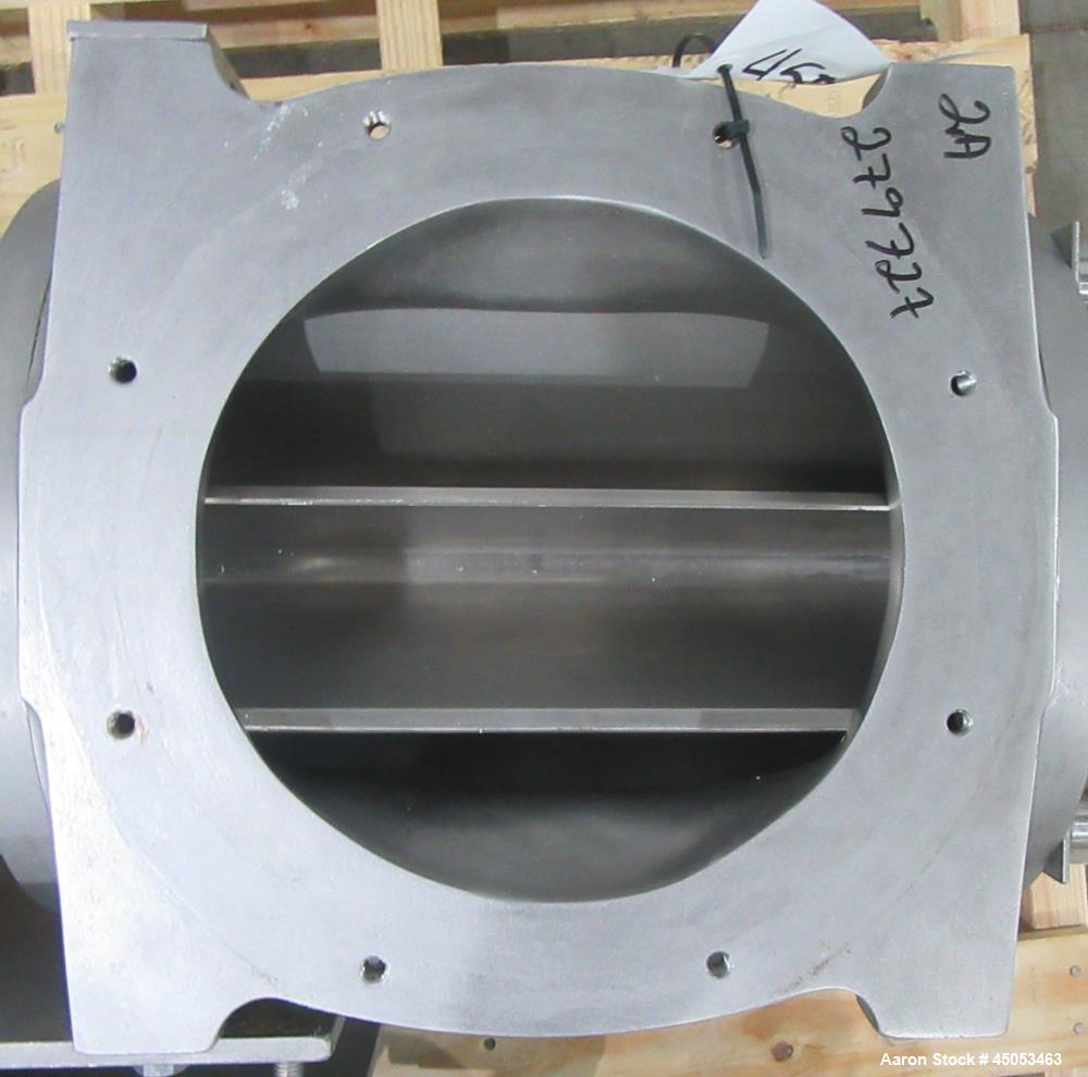 Sanitary Rotary Airlock Valve GEA Nu-Con DT 750 DEM with Variable Speed Gearmotor