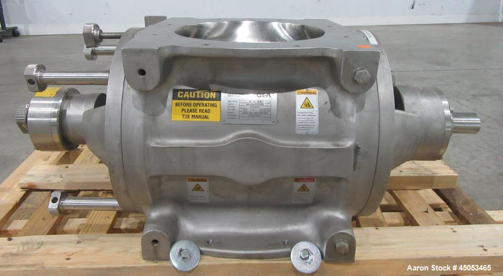 Unused GEA Nu-Con DT 750 DEM Rotary Airlock Valve – Stainless Steel (No Drive)