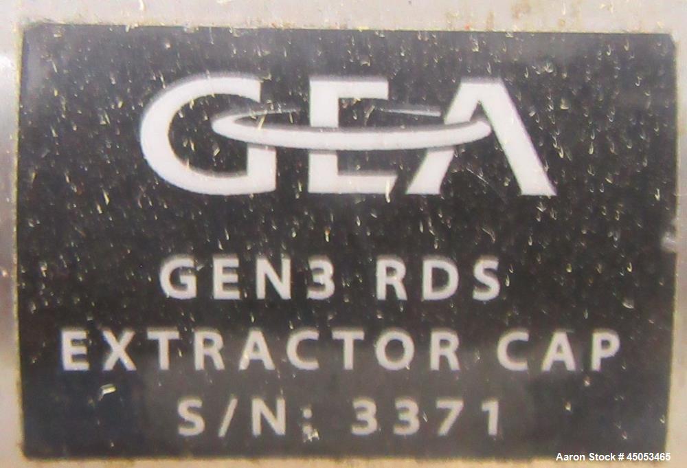 Unused GEA Nu-Con DT 750 DEM Rotary Airlock Valve – Stainless Steel (No Drive)