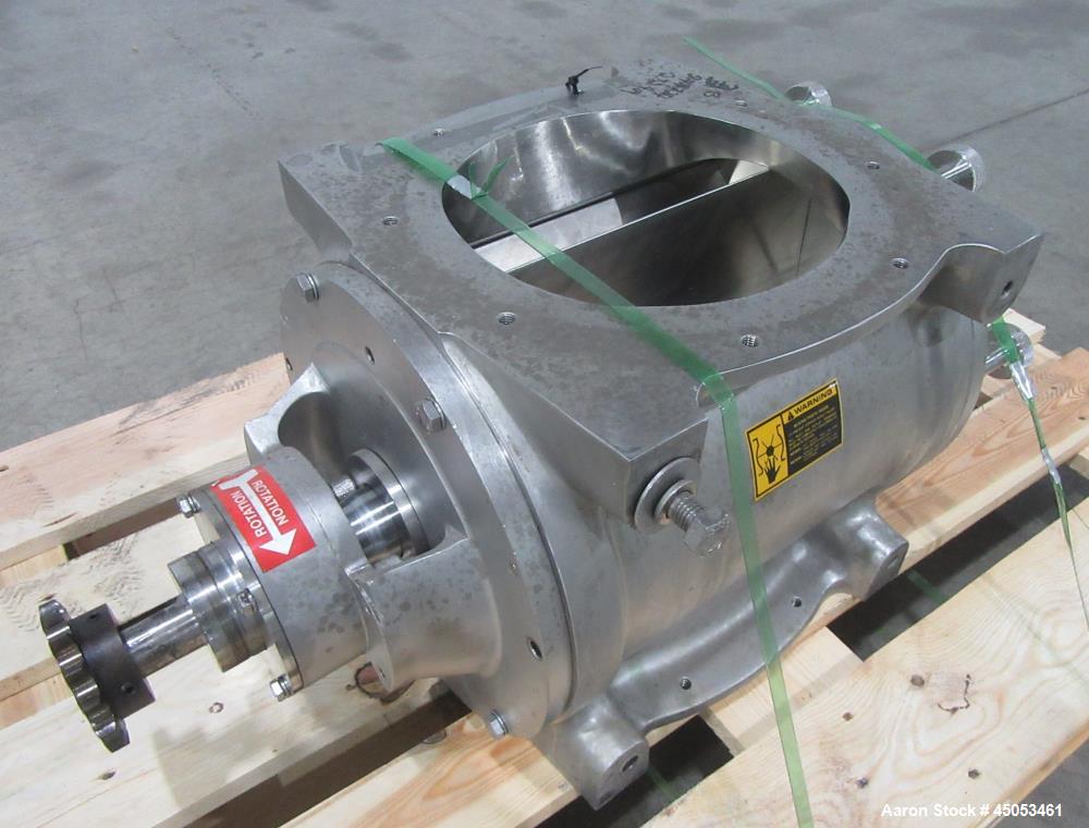 Unused GEA Nu-Con DT750 Rotary Airlock Valve – Stainless Steel Sanitary Design