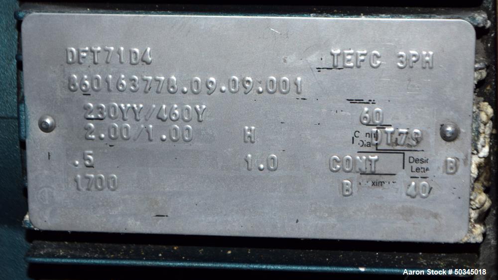 Used NU-Con Engineering Rotary Valve