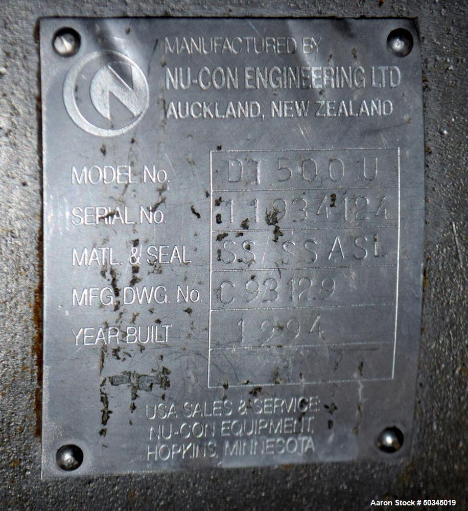 Used NU-Con Engineering Rotary Valve