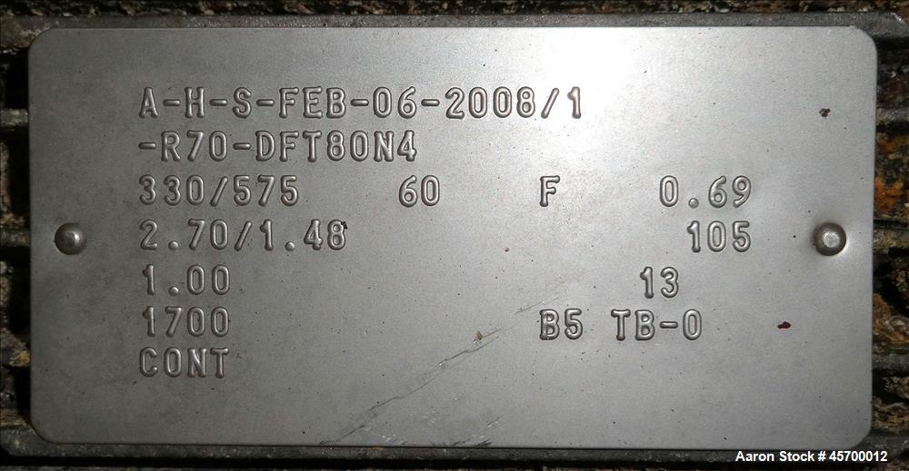 Used Nu-Con Engineering Stainless Steel Rotary Valve, Model  DT750DEM, S/N: 8975656. Includes USDA sanitary non-stick rotor, built: 1997.