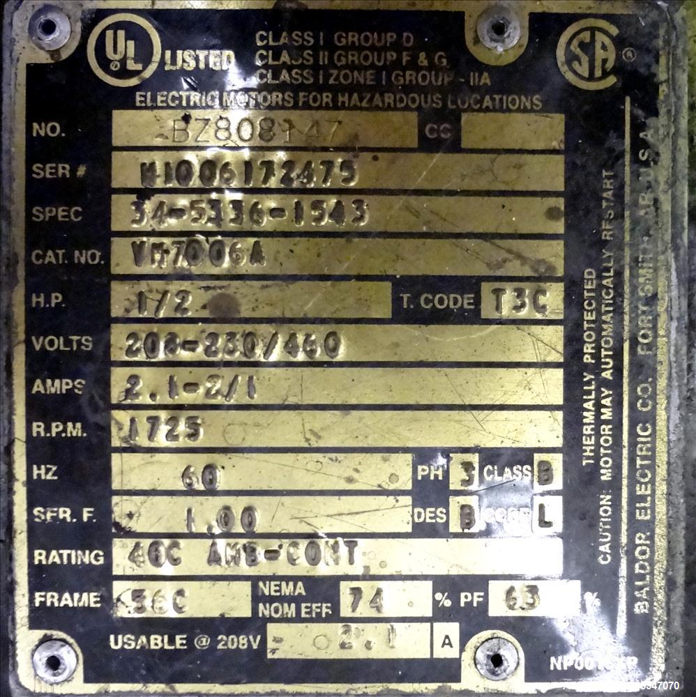 Used Ponca Machine Rotary Valve, 304 Stainless Steel.