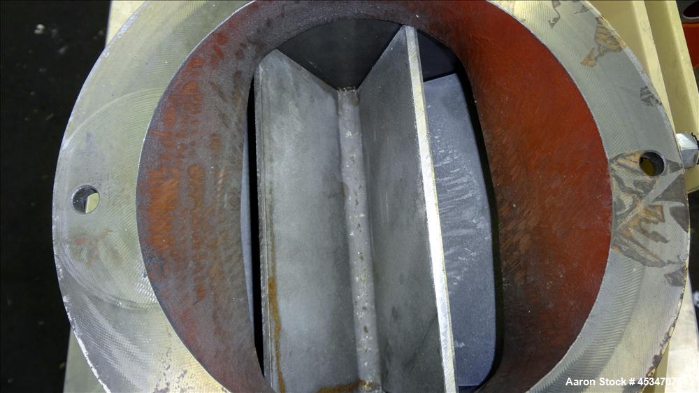 Used Premier Pneumatics Inc. Rotary Valve, 8" diameter flange.