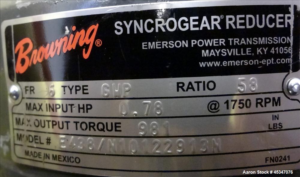Used Premier Pneumatics Inc. Rotary Valve, 8" diameter flange.