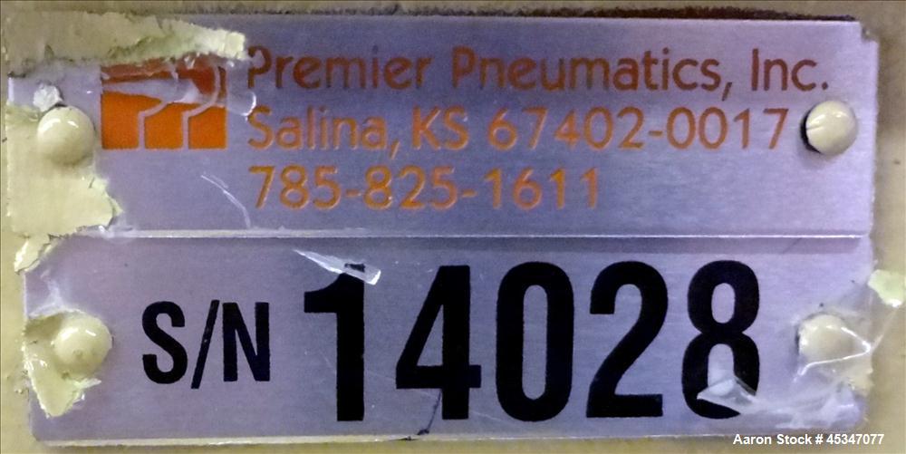 Used Premier Pneumatics Inc. Rotary Valve