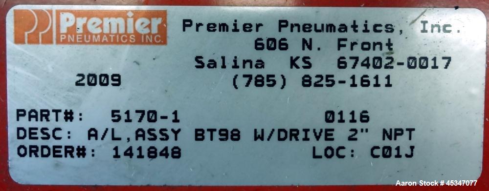 Used Premier Pneumatics Inc. Rotary Valve