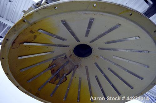 Used Carbon Steel Reimelt Hopper Discharge Cone, Model 894