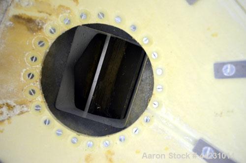 Used Carbon Steel Reimelt Hopper Discharge Cone, Model 894