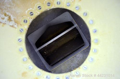 Used Carbon Steel Reimelt Hopper Discharge Cone, Model 894