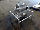Used Rotary Valve, Stainless Steel. Approximate 8