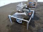 Used Rotary Valve, Stainless Steel. Approximate 8
