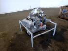 Used Rotary Valve, Stainless Steel. Approximate 8