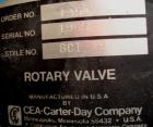 Used Carter Day Rotary Valve, Model 8CI12, Carbon Steel. 8
