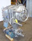 Used- Stainless Steel HAF Equipment Moovinator Side Load Powder Receiver, Model