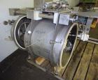 Used- Stainless Steel HAF Equipment Moovinator Side Load Powder Receiver, Model