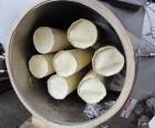 Used Stainless Steel HAF Equipment Moovinator Side Load Powder Receiver, Model