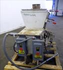 Used Kice finish product transfer system airlock, model VPOT18X15X15, carbon steel. Approximately 1.93 cubic feet per revolution. Driven by a 1 hp gear motor, 29 to 1 ratio. Serial# 13175927737