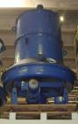 Used Krauss Maffei Plate Feeder/Air Lock, type TSG10/1.0. Material of construction is 316Ti stainless steel (1.4571). 7.8
