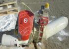 USED: Mac multi duty rotary air lock, model M50103, carbon steel. 10