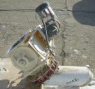 USED: Mac multi duty rotary air lock, model MD40, carbon steel. 10